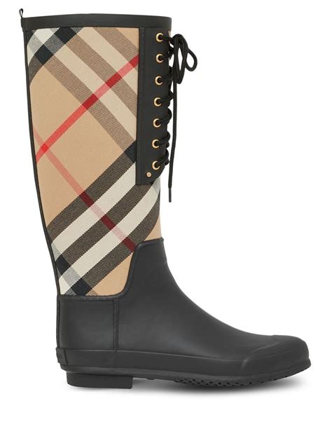 botas para lluvia burberry|burberry rain boots.